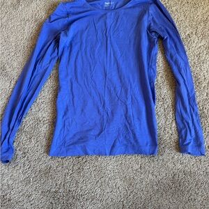GAP Vibrant Blue Long Sleeve Top